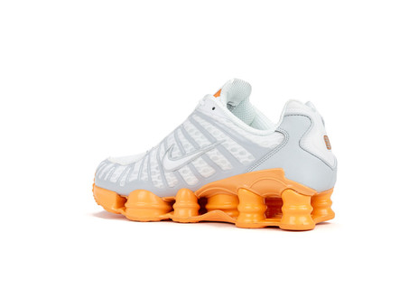 NIKE SHOX TL WHITE PURE PLATINUM ORANGE-AR3566-101-img-4
