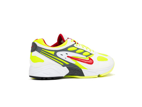 NIKE AIR GHOST RACER WHITE ATOM RED NEON YELLOW-AT5410-100-img-3