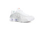 NIKE SHOX R4 WHITE METALLIC SILVER-104265-131-img-2