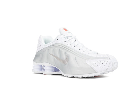 NIKE SHOX R4 WHITE METALLIC SILVER-104265-131-img-2