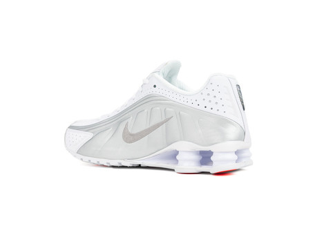 NIKE SHOX R4 WHITE METALLIC SILVER-104265-131-img-4