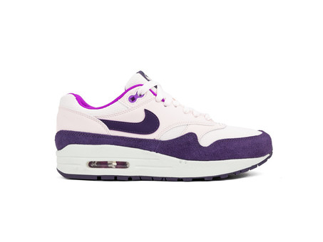 NIKE AIR MAX 1 SHOE LIGHT SOFT PINK GRAND PURPLE-319986-610-img-1