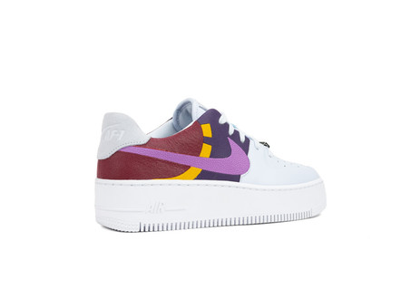 NIKE AIR FORCE 1 SAGE LOW LX FOOTBALL GREY DARK ORCHID TEAM RED-BV1976-003-img-3