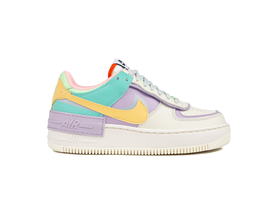 NIKE WOMEN AIR FORCE 1 SHADOW PALE IVORY CELESTIAL