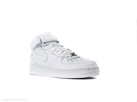 NIKE WMNS AIR FORCE 1 MID SHOE-366731-100-img-2