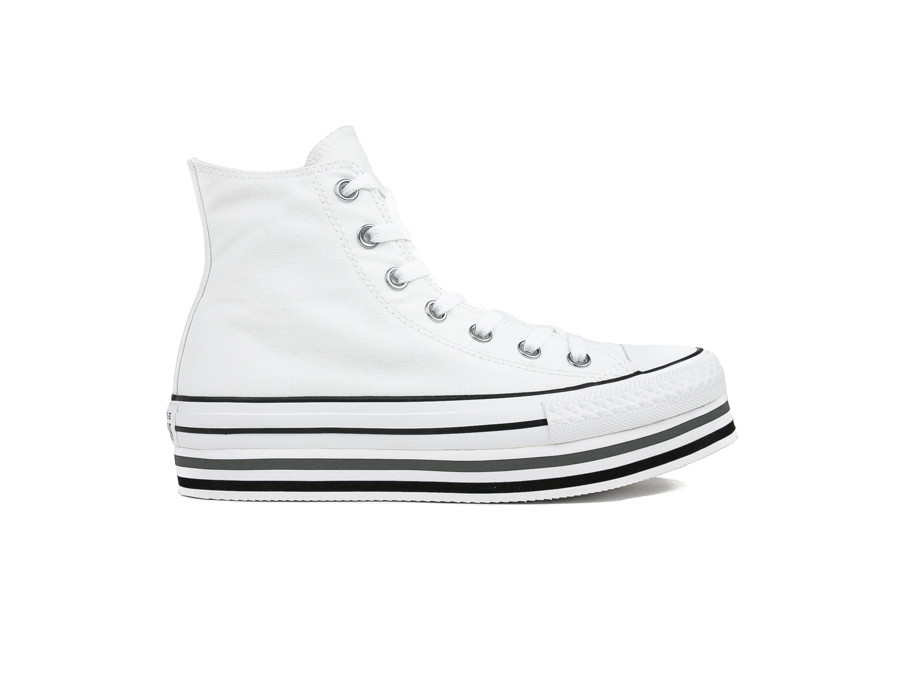 manual Recomendación agradable CONVERSE CHUCK TAYLOR ALL STAR PLATFORM WHITE - 564485C - Sneakers mujer -  TheSneakerOne