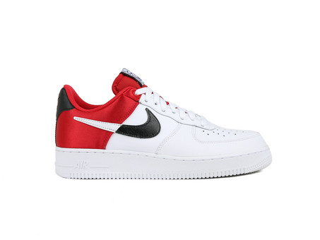 nike air force red white black