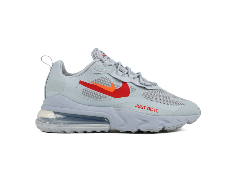 NIKE AIR MAX 270 REACT WOLF GREY UNIVERSITY RED - CT2203-002 - proximamente -