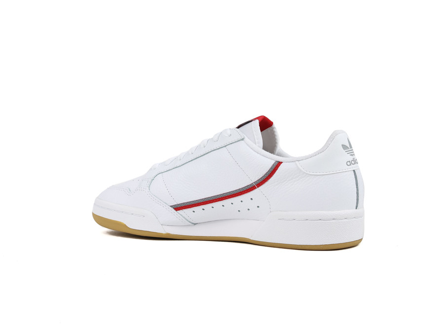 ADIDAS CONTINENTAL 80 WHITE RED - FV0356 sneaker -