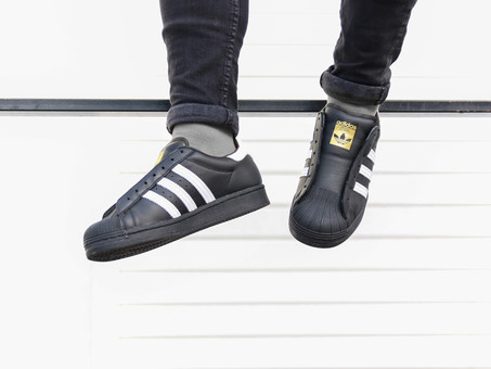 ADIDAS SUPERSTAR LACELESS BLACK FV3018 - Zapatillas sneaker - TheSneakerOne