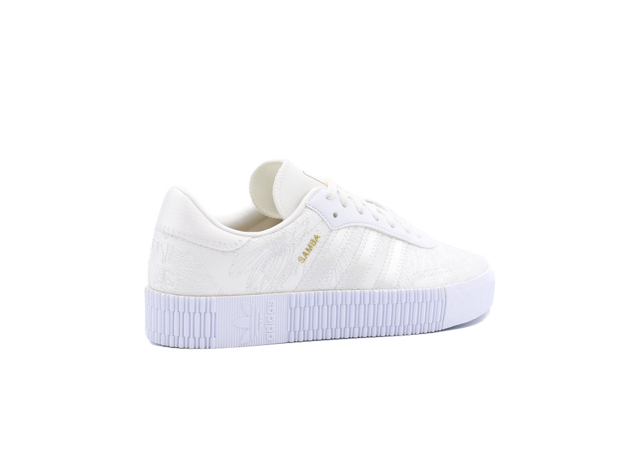 Ninguna cruzar Cava ADIDAS SAMBAROSE W WHITE - EG5158 - Sneakers Mujer - TheSneakerOne