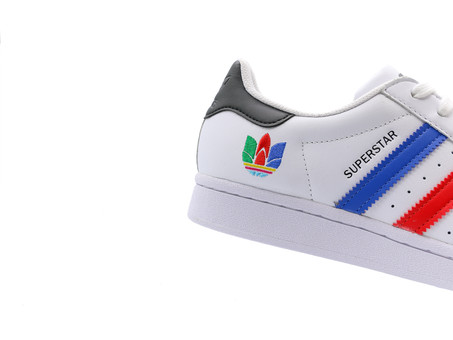 ADIDAS SUPERSTAR INCLUSIVITY WHITE TRICOLOR - FU9521 - Zapatillas sneaker -