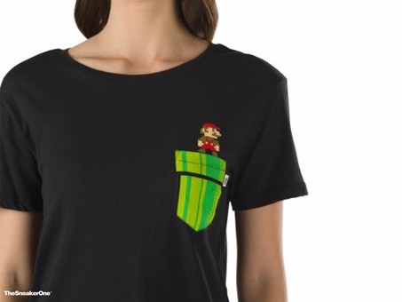 Camiseta Super Mario Warp - Nintendo Vans-VYYIBLK-img-2