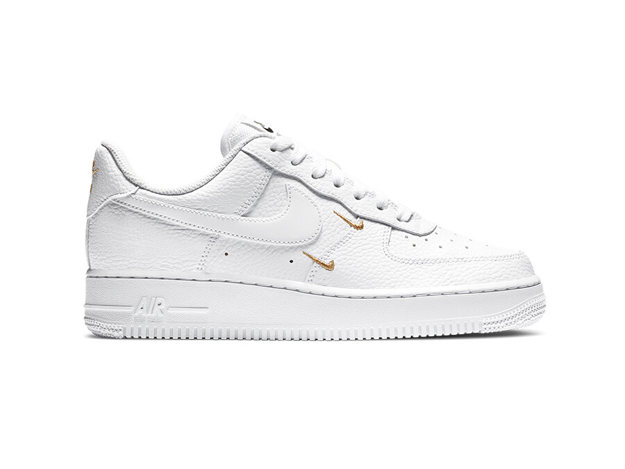 Nike Air Force 1 07 Essential white white-metallic gold-black CT1989-100 - SNEAKERS MUJER - TheSneakerOne