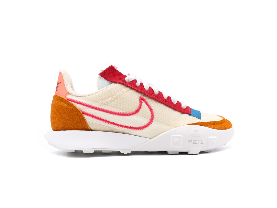 Nike Waffle Racer monarch red-pearl white - CK6647-800 - SNEAKERS MUJER - TheSneakerOne