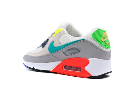 Opcional puede carbón Nike Air Max 90 SE pearl grey sport turq-summit white-black - DD1500-001 -  SNEAKERS MUJER - TheSneakerOne