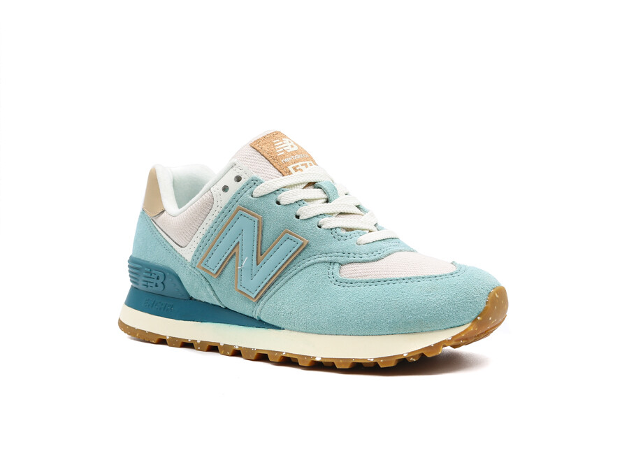 New Balance 574 Sustainability Pack blue - - sneakers mujer -