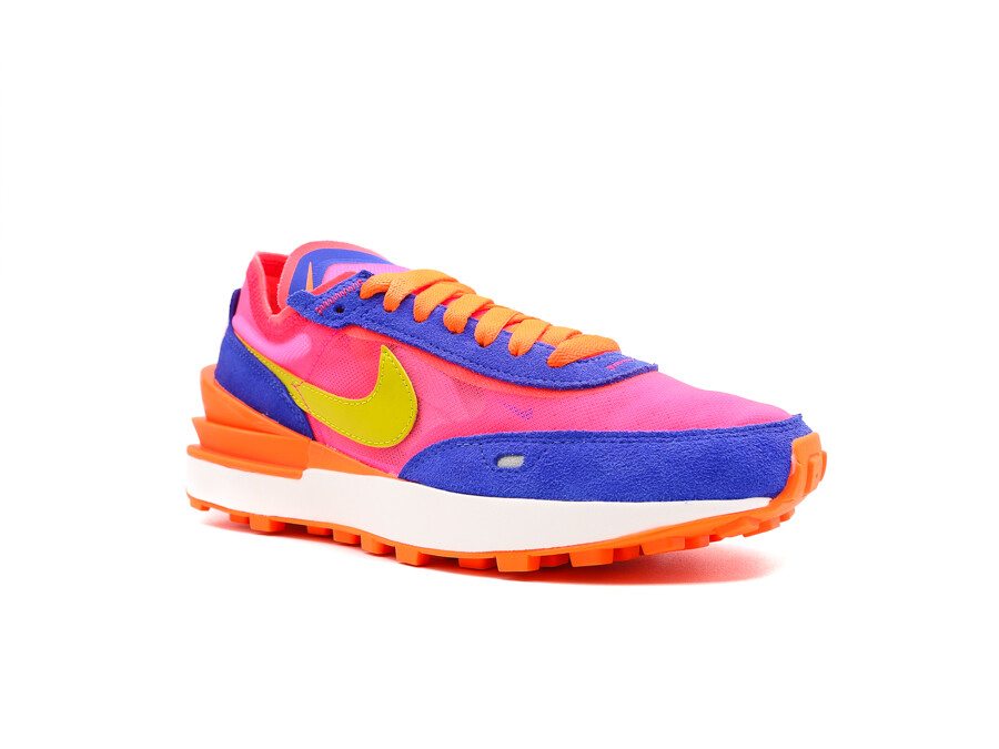 Nike Waffle One Racer Blue Bright Citron DC2533400 TheSneakerOne