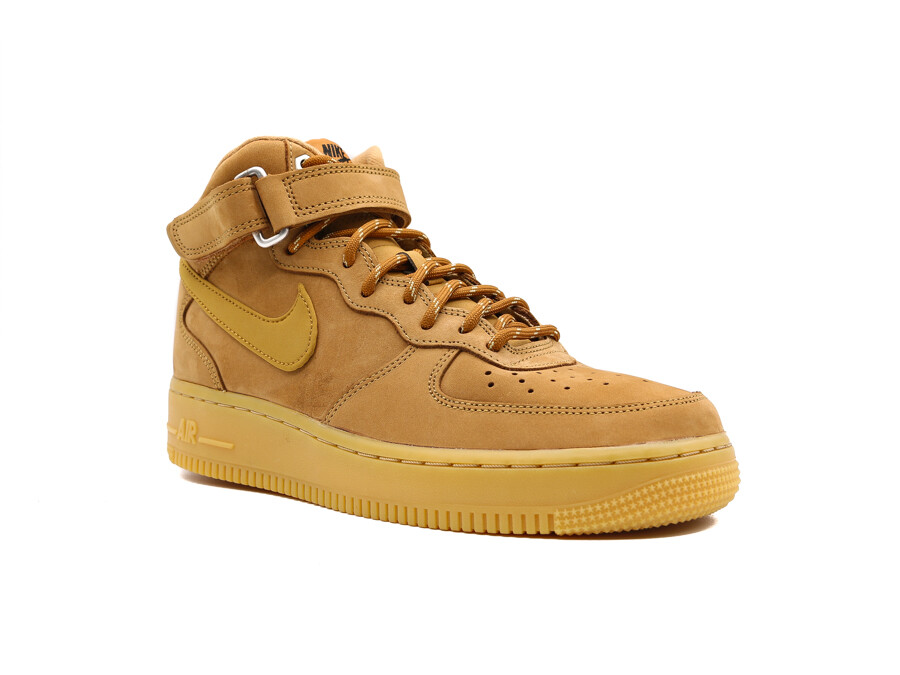nike air force 1 flax mid