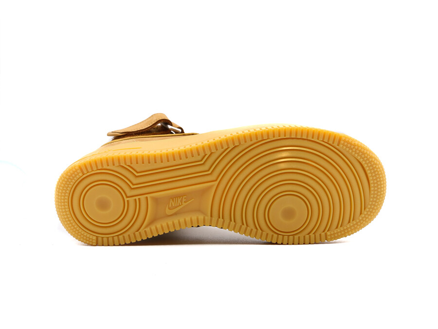 nike air force 1 flax wheat mid