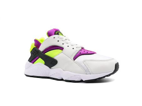 Mujer sector inferencia Nike Women Air Huarache White Neon Yellow - DH4439-101 - SNEAKERS MUJER -  TheSneakerOne