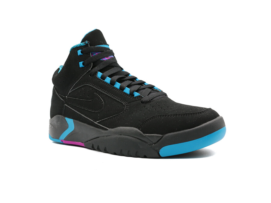 Nike Air Flight Lite black - black-cyber teal - DQ7687-002 Zapatillas Sneaker TheSneakerOne