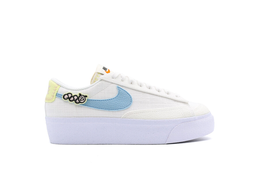NIKE BLAZER LOW PLATFORM NEXT NATURE WHITE - BOARD