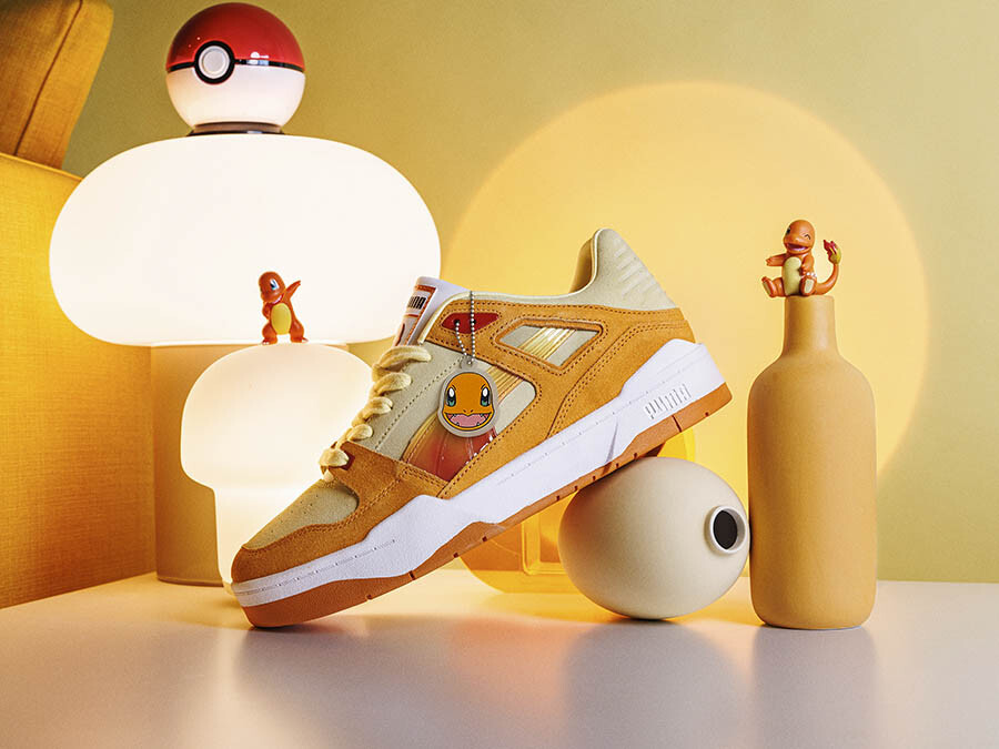 PUMA × Pokémon: Charmander Slipstream INVDR Orange Training Shoes - Adult