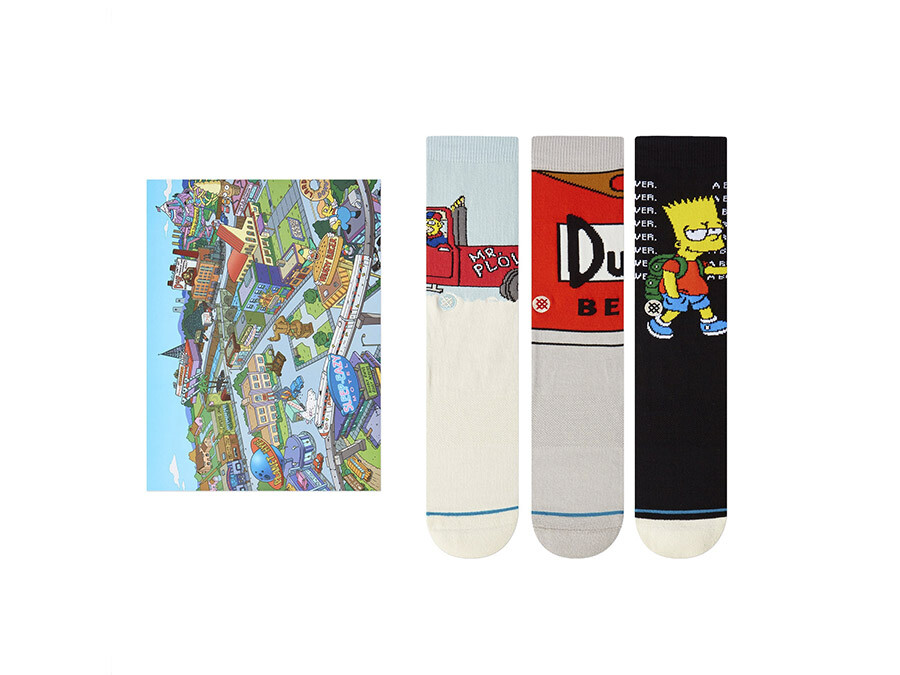 THE SIMPSONS BOX SET CALCETINES STANCE