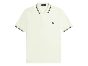 POLO FRED PERRY TWIN TIPPED CREAM