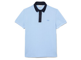 POLO LACOSTE FIT STRETCH BLUE