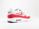 Nike Air Max 1 Ultra Flyknit | White/Red-843384-101-img-3