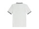 POLO FRED PERRY TWIN TIPPED WHITE BLACK