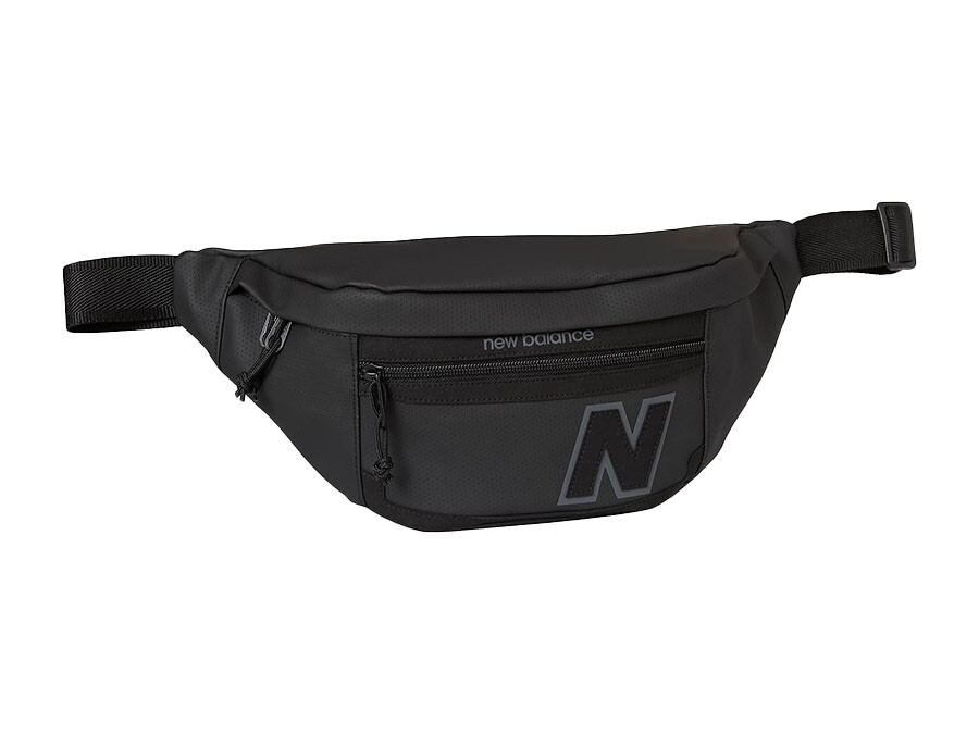 New Balance Legacy Waist Bag Black - LAB23105BKK