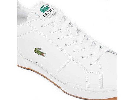 LACOSTE CARNABY CUP SNEAKERS WHITE DARK GREEN 49SMA0036-1R5