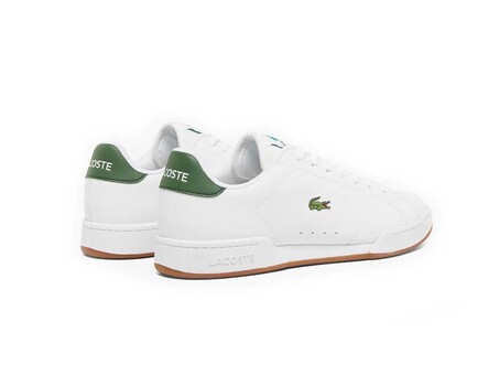 LACOSTE CARNABY CUP SNEAKERS WHITE DARK GREEN 49SMA0036-1R5