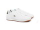 LACOSTE CARNABY CUP SNEAKERS WHITE DARK GREEN 49SMA0036-1R5