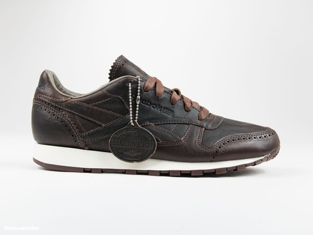 Reebok Classic Leather Lux Horween Brown-AQ9960-img-1