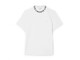 CAMISETA LACOSTE NECK STRETCH T-SHIRT WHITE TH9582-001