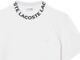 CAMISETA LACOSTE NECK STRETCH T-SHIRT WHITE TH9582-001