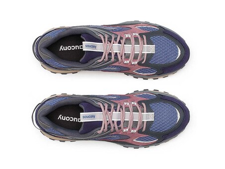 SAUCONY GRID AURA X TRAIL PACK BLUE MULTI