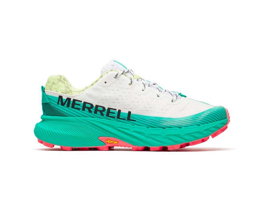 MERRELL AGILITY PEAK 5 WHITE TURQUOISE