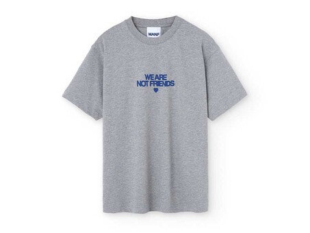 CAMISETA WANF BOLD GREY LOVE T-SHIRT