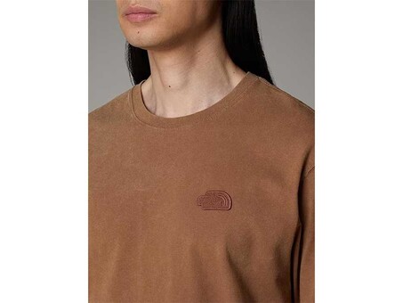 CAMISETA TNF SS NATURE RELAXED TEE LATTE