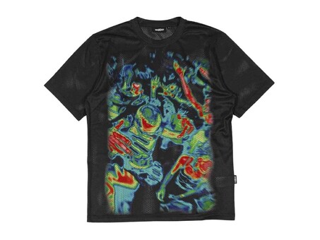 CAMISETA WASTED FUSION MESH T-SHIRT BLACK