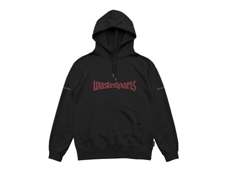 SUDADERA WASTED UNITED HOODIE BLACK
