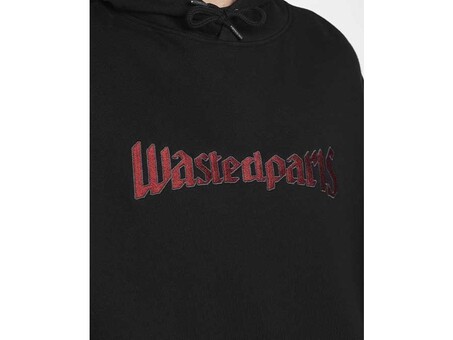 SUDADERA WASTED UNITED HOODIE BLACK