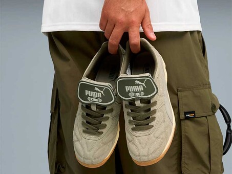 PUMA KING INDOOR SUEDE GREEN