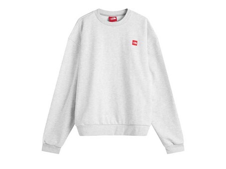 SUDADERA TNF M REDBOX CREW GREY