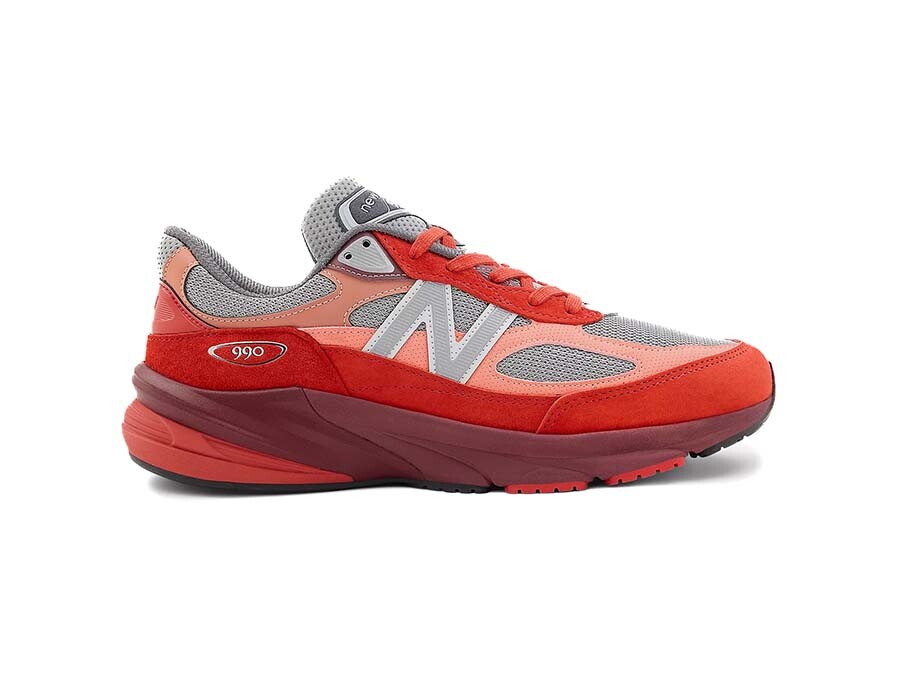 NEW BALANCE 990 MADE IN USA COMMUNITY RED